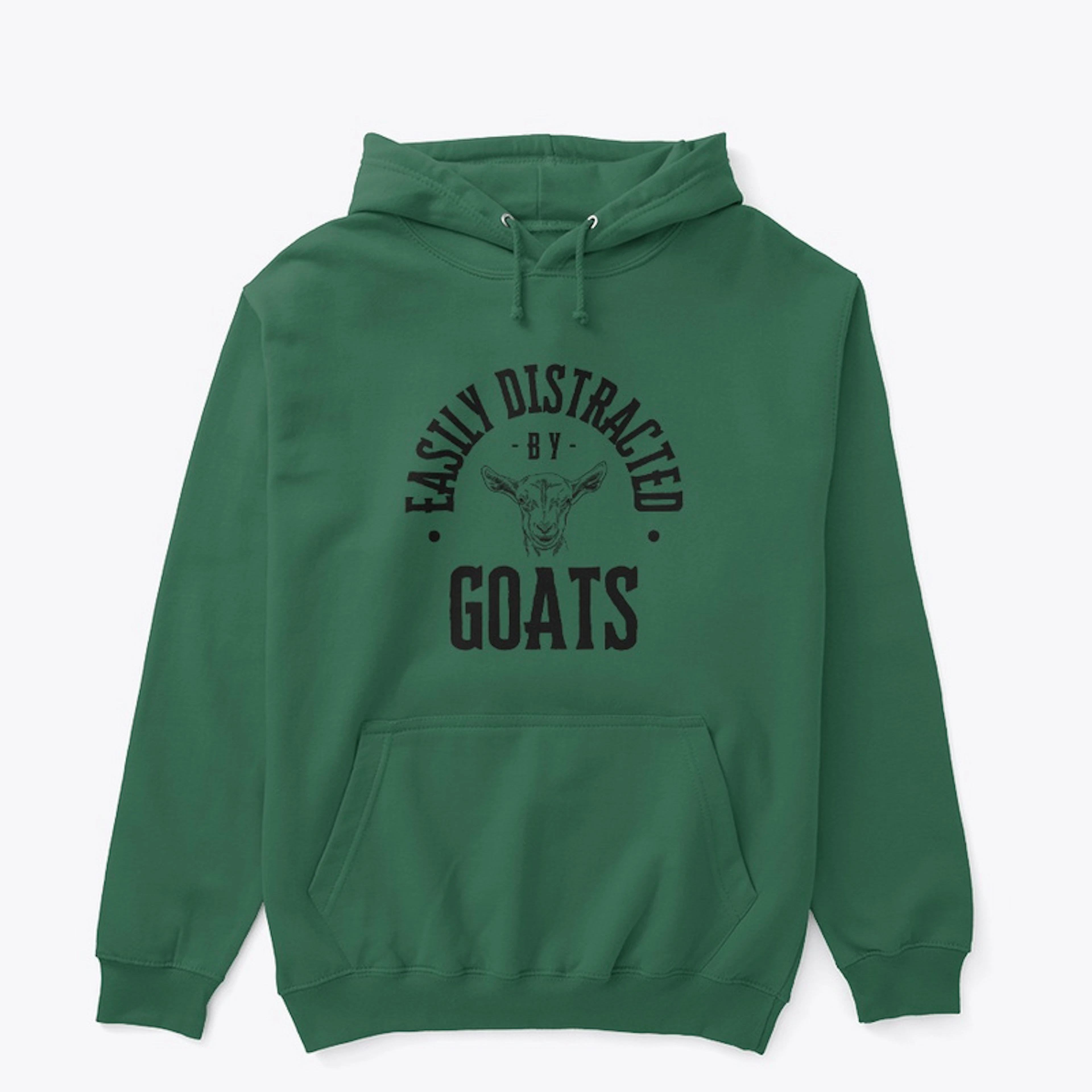 Easily Distracted By Goats Hoodie